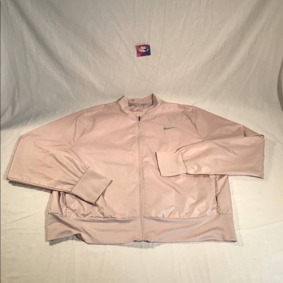 Nike Jackets & Blazers - Women’s Nike Just Do It Swoosh Logo Graphic Full Zip Jacket Size XL